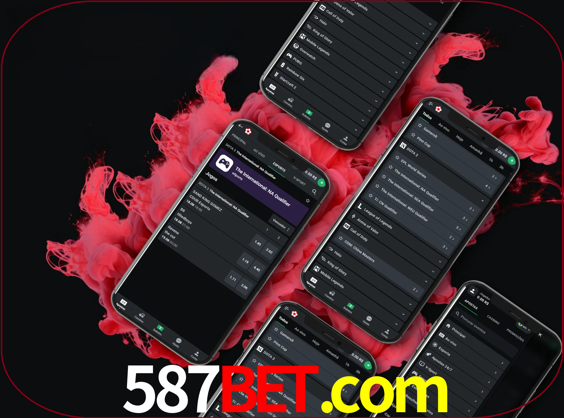 Se o seu smartphone não for compatível com a aplicação, esta opção do 587bet ajudá-lo-á a desfrutar do jogo.